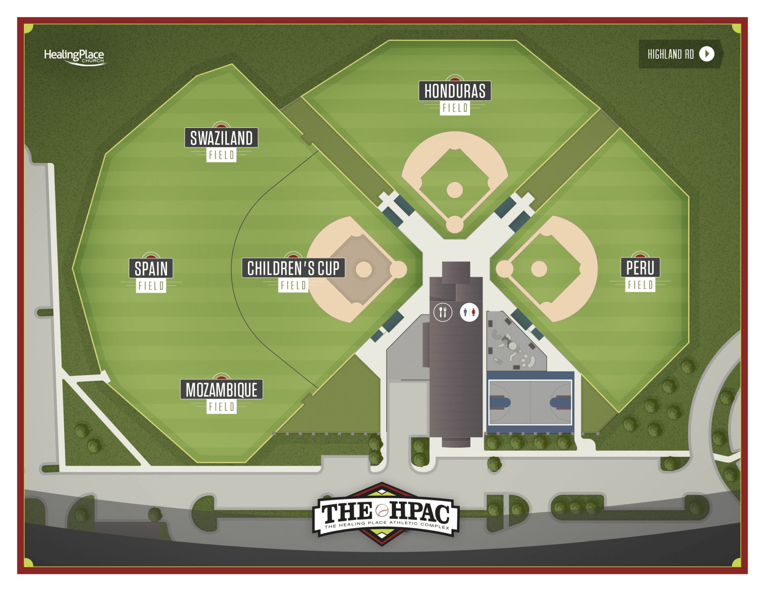 HPAC Baseball Map
