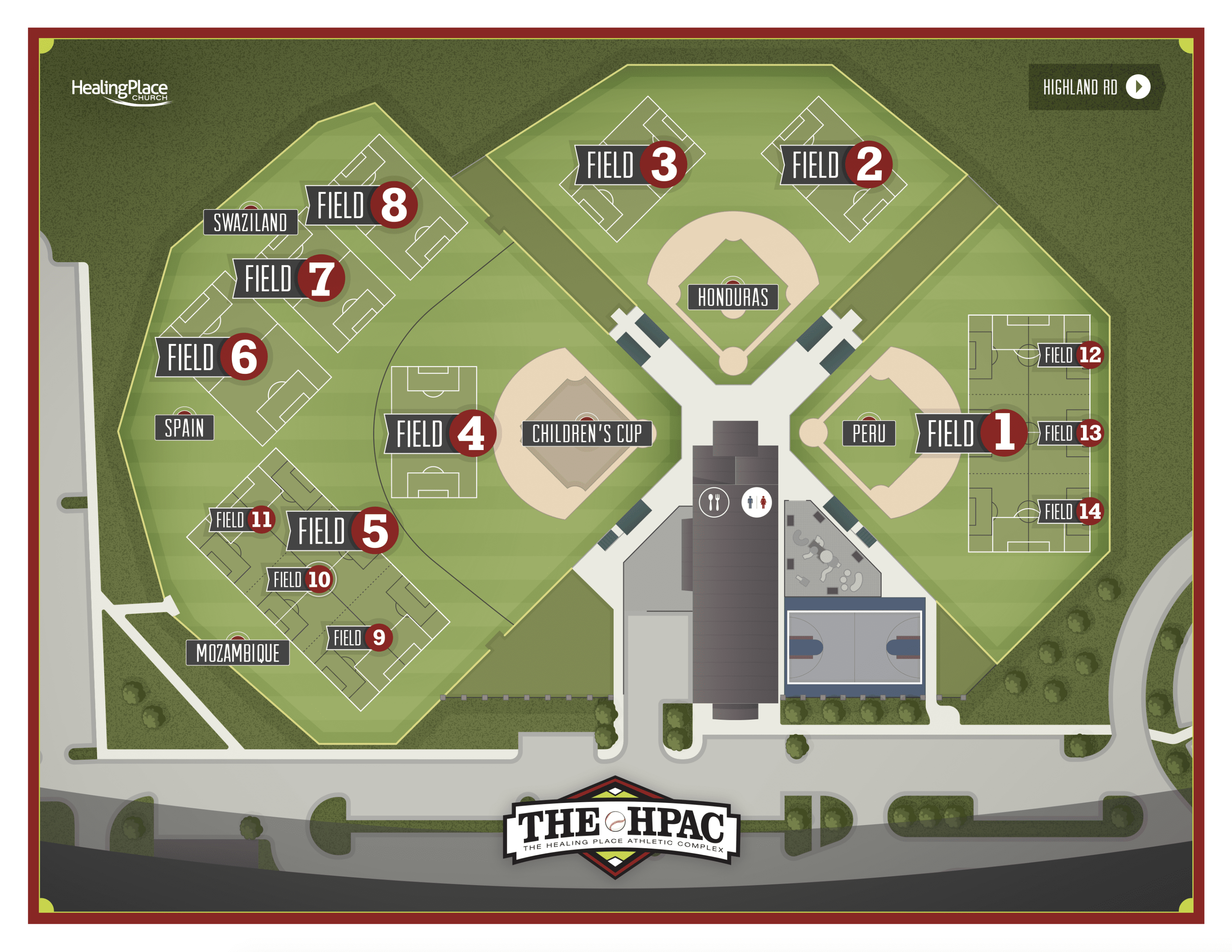 HPAC Soccer Map